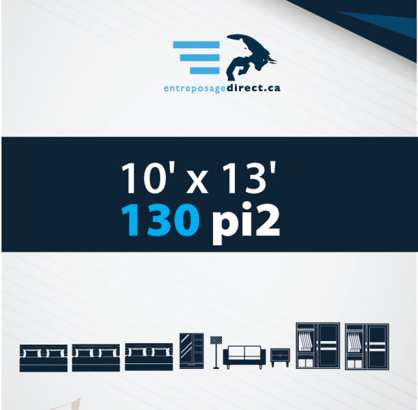 130 pi2 (10' x 13')