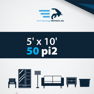 50 pi2 (5' x 10')