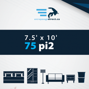 75 pi2 (7.5' x 10')